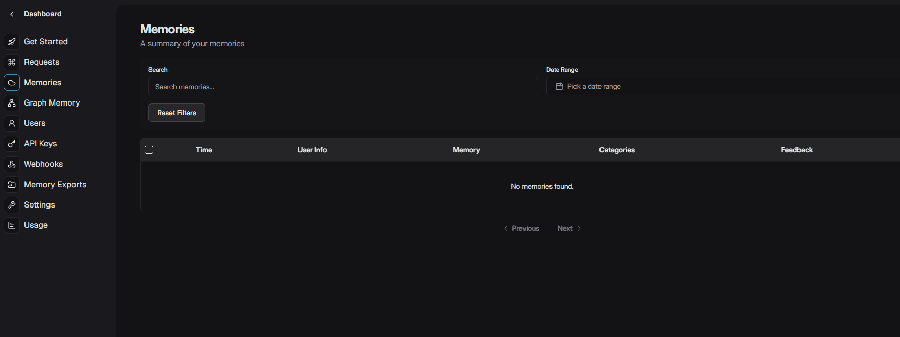 Zentry Dashboard